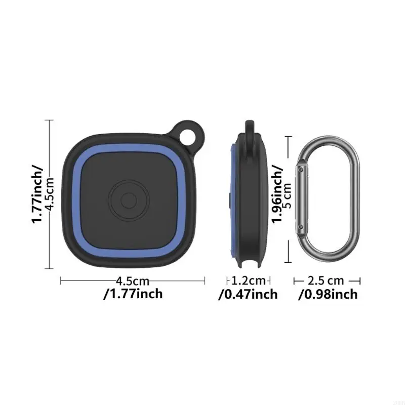 Rastreadores 20cb Caixa proteção capa pele para ladrilhos por vida 360 Habitação zombaria à prova arranhões