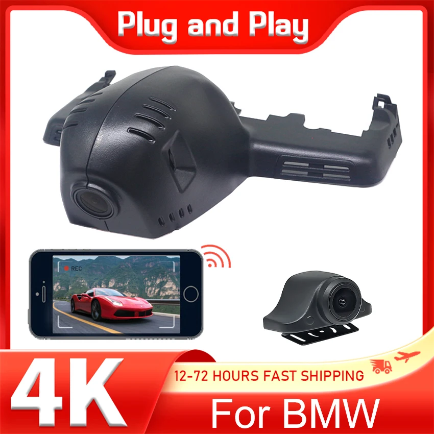 Easy to install Car DVR WiFi Video Recorder Dash Cam Camera For BMW X5 g05 3 Series 330e G20 X7 2019-2021 Hidden Dashcam