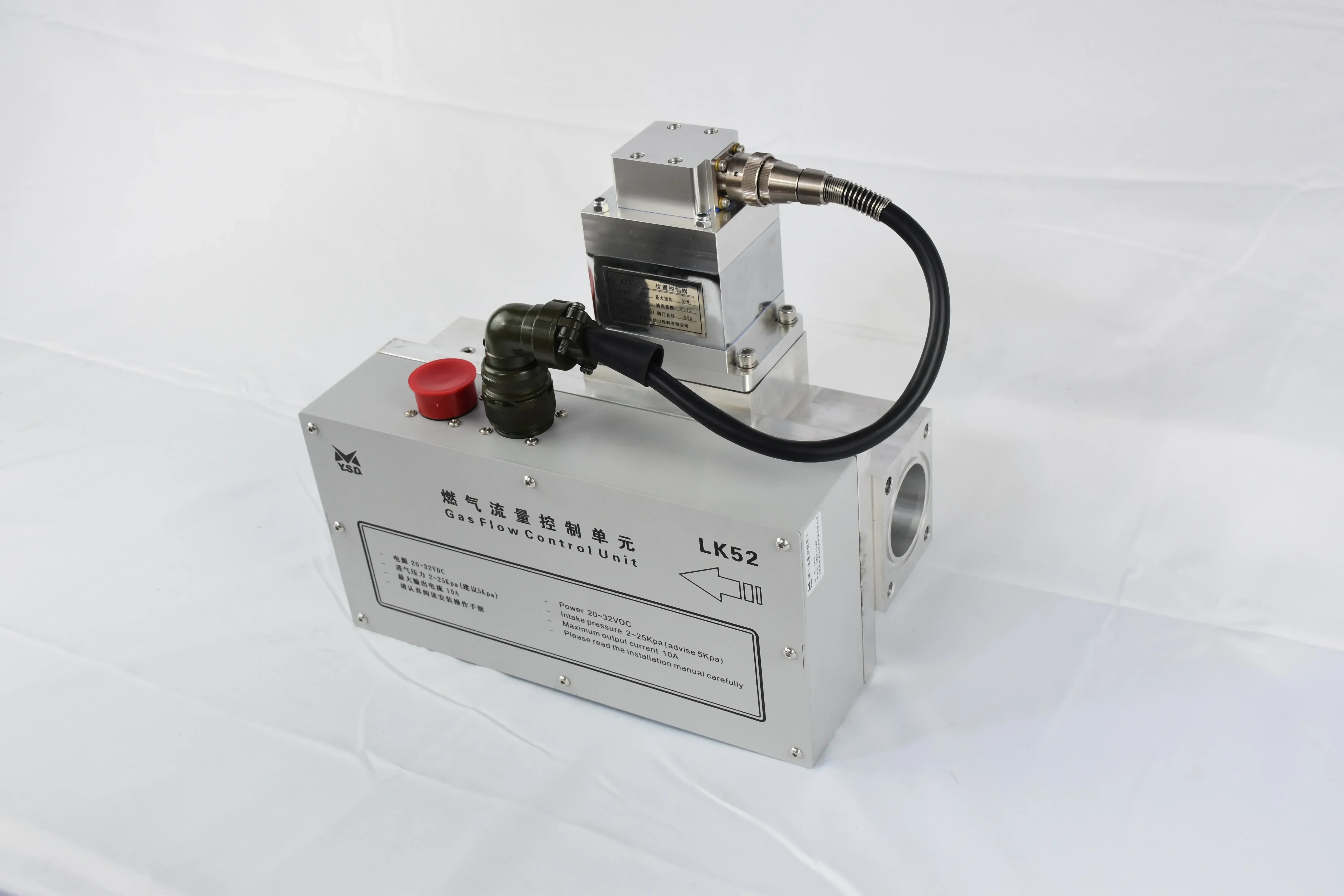 2025woodward tecjet 50 plus Gas flow control unit meter MOTORTECH  integrated throttle body valve  Gas engine generator
