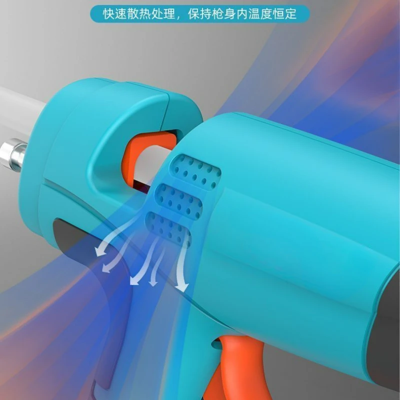 Makita Glue Gun with Battery and 11mm Glue Sticks, Temperature Control ,Industrial Rechargeable Silicone Gun Household DIY Tools