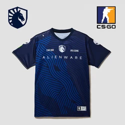 Team Liquid 2025 CS2 jersey CSGO esports team training uniforms major Twistzz custom t-shirts unisex loose gym sports tops