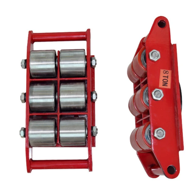Heavy Load Transport Cargo Loading Trolley Machinery Carrying Tanks Trolley