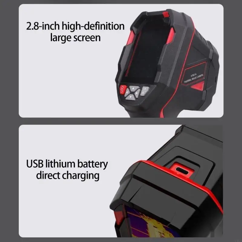 Camera chụp ảnh nhiệt U4LA Công cụ đo nhiệt độ hồng ngoại để bảo trì công nghiệp