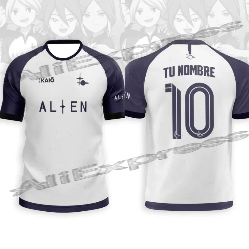 T-shirt da calcio da uomo Animazione giapponese 2026 Inama Eleven Joint T-shirt sportiva comoda estiva a maniche corte per bambini