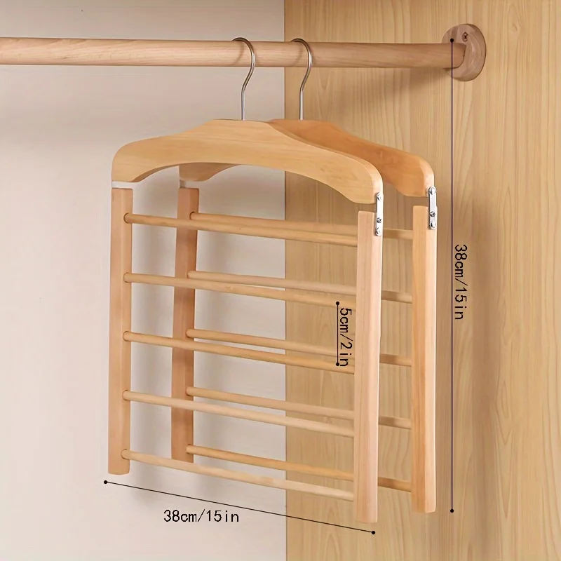 Solid Wood Multi-Tier Rack 5