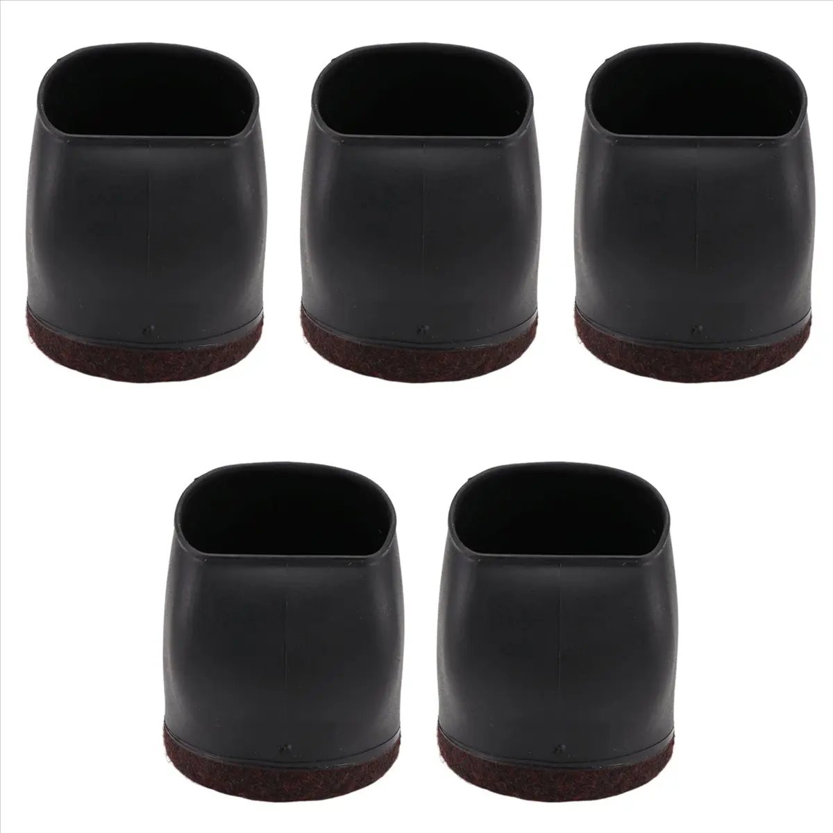 SUPERSALE Rubber Bed Chair Wheel Stopper Furniture Legs Caster Cups Chair Feet Floor Protectors Felt Pads