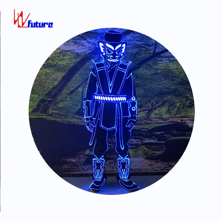 

high quality led robot costume led clothing clothes LED Lights Luminous ballroom dance costumes for Night Club space suit