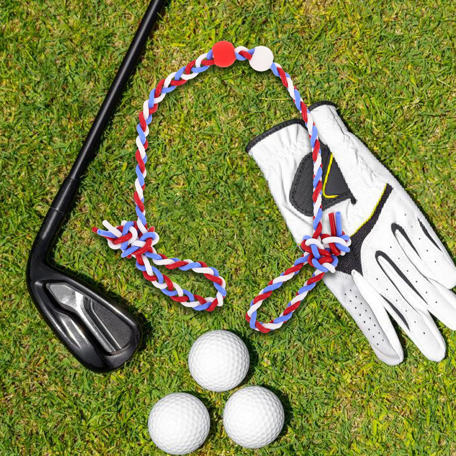 

Golf Swing Trainer Rope Professional Portable Practice Tool For Home Office High Elastic Band Improve Muscle Memory Technique