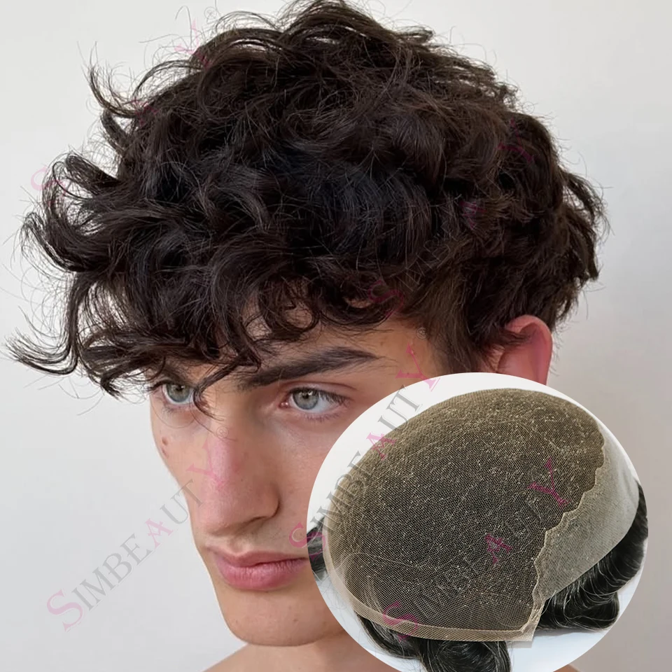 

Незаметный мужской парик Q6 из швейцарского кружева и полиуретана, 20 мм, с естественной линией роста волос, 100% натуральные человеческие волосы, цвета: пепельно-русый, коричневый, серый, дышащий.