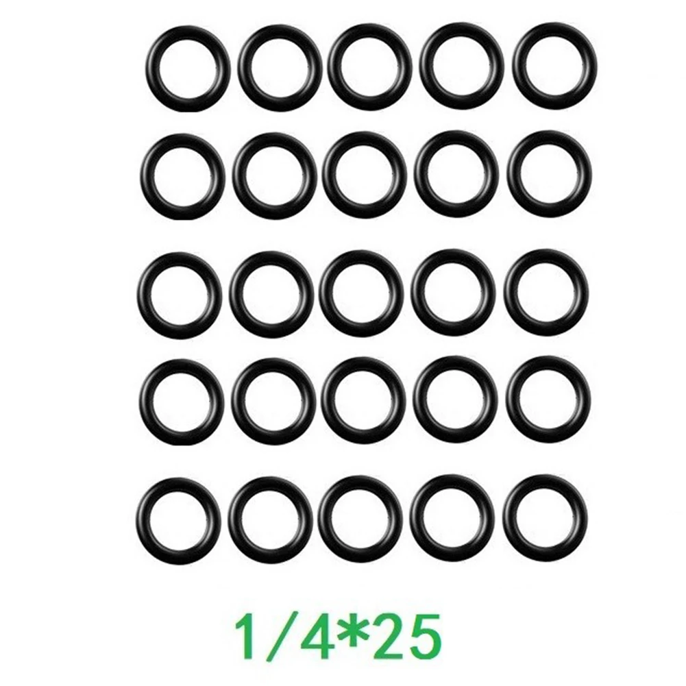 50Pcs O-Rings High Pressure Seal For Pressure Washer Hose Quick Disconnect Connector Tools Durables Rubber Accessories Garden