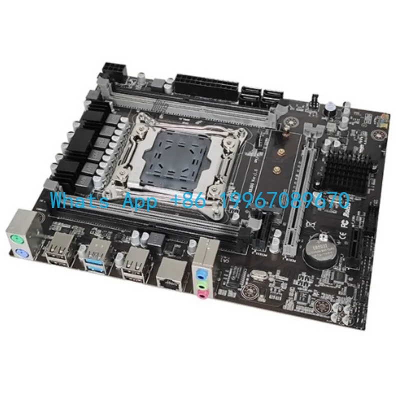 

New X99 dual main board DDR3 memory LGA2011-V3 pin E5 2678 2696V4cpu set