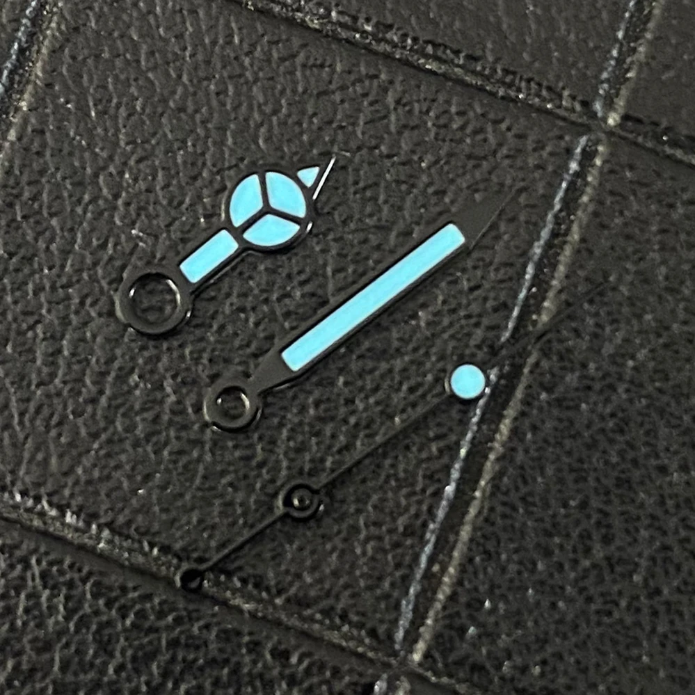 Watch pointer, watch accessory, noctilucent green glow, suitable for NH35 NH36 movement modification kit