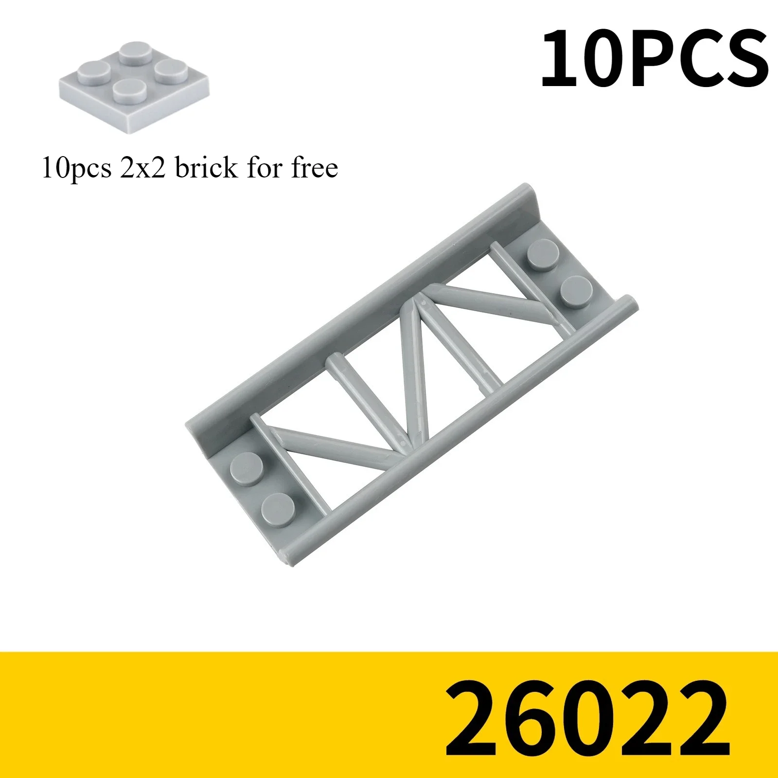 10 STKS Track Achtbaan Spoorweg Stad Trein Technisch Deel Bouwstenen Cadeau voor Kinderen Compatibel Leduo 26022 25059 25061