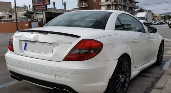 جناح الصندوق الخلفي للسيارة ، طقم هيكل الجناح ، الجزء الخارجي ، مرسيدس بنز SLK R171 SLK200 280 SLK300 SLK350-