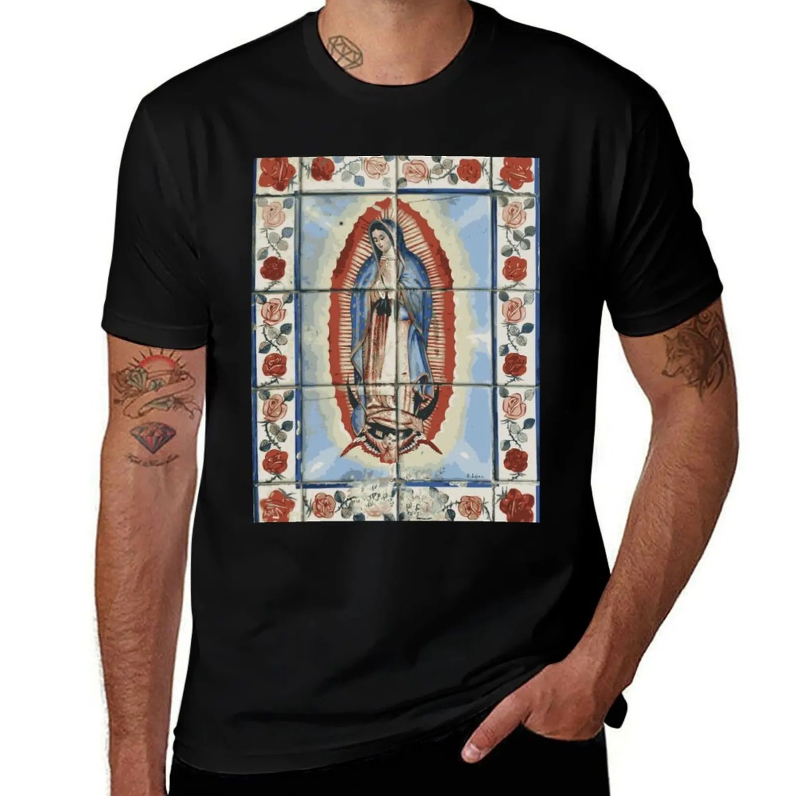 

Our Lady of Guadalupe T-Shirt t shirts for man graphic tees man t shirt designer T-Shirt