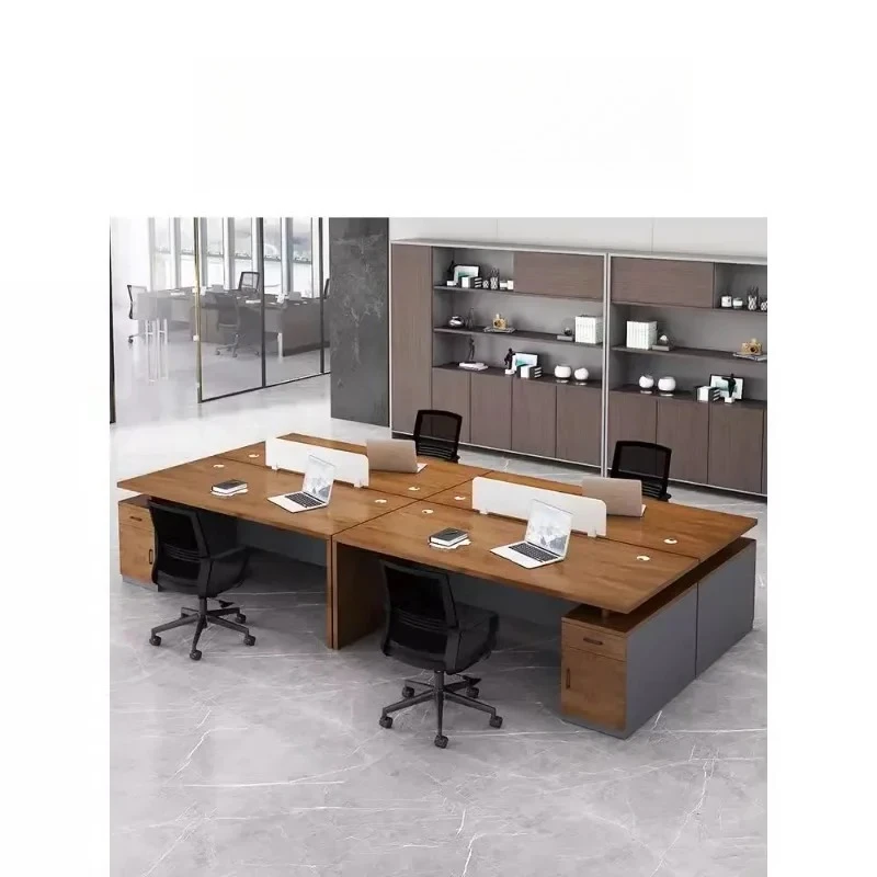 

President's Office Integrated Station | Modern minimalist office system, table and chair combination to create an efficient work