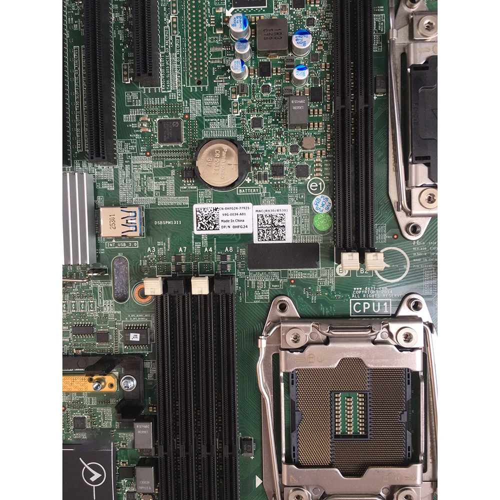 CN-0HFG24 R430 R530 Server Motherboard