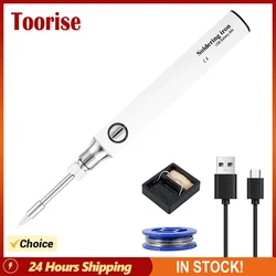 Electric Soldering Iron USB Portable Cordless Soldering Welding Iron Tool Temperature Adjustment Welding Solder Iron Repair Tool