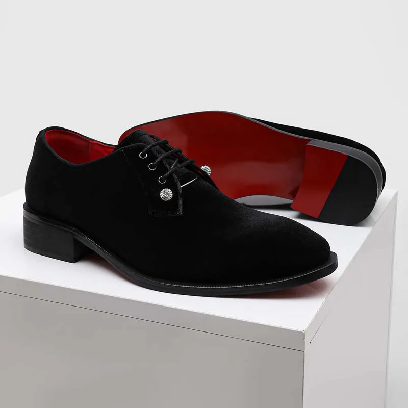 Men Business Dress Shoes Multi Colored British Casual Lace Up Breathable Fashion Versatile Shoes Brand Wedding Party Shoes Men