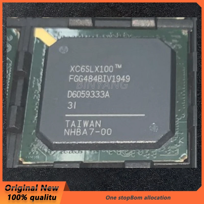 (1piece)100% New XC6SLX100-3FGG484I  XC6SLX100 BGA  In Stock Chipset