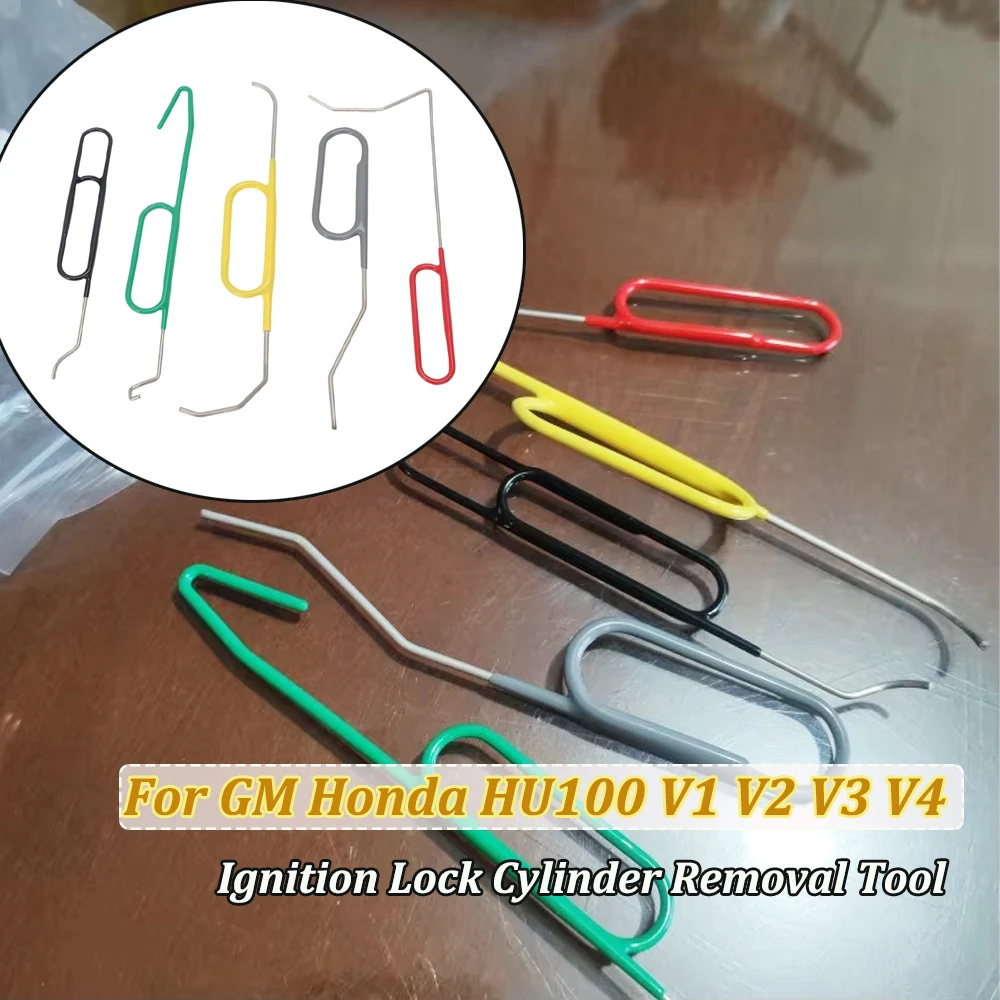 Upgrade-Set für Autoteile, Werkzeugset zum Ausbauen des Zündschlosszylinders HU100 V1 V2 V3 V4 für GM Honda – Detail 1