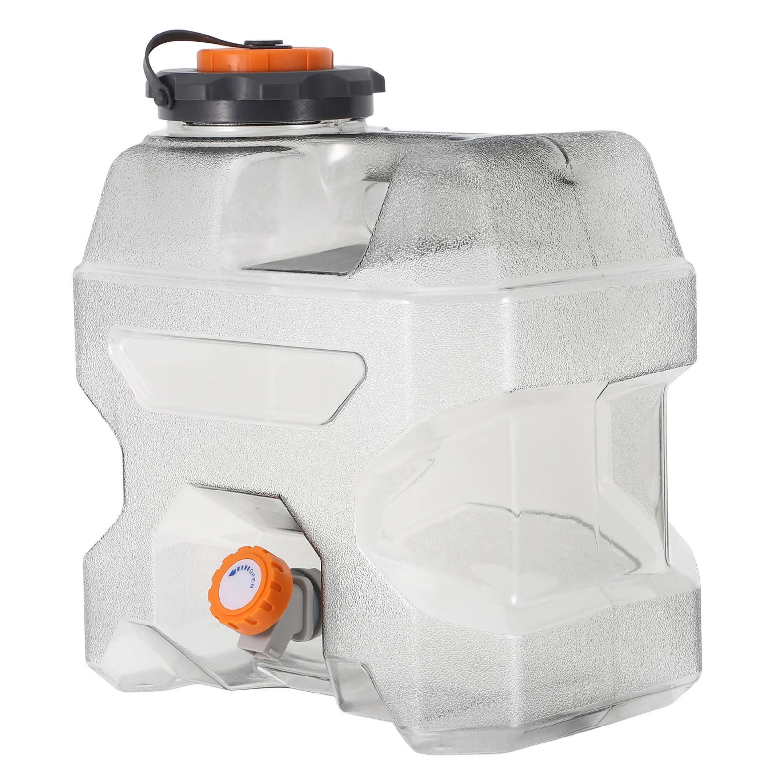 

12L Outdoor Portable Water Container - Camping Water Carrier with Tap for Hiking Travel - Large Capacity Drinking Dispenser