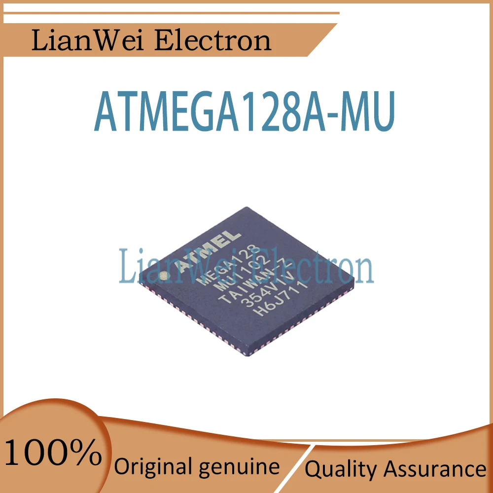 

ATMEGA128A ATMEGA128A-MU ATMEGA128 IC MCU Chipset QFN-64