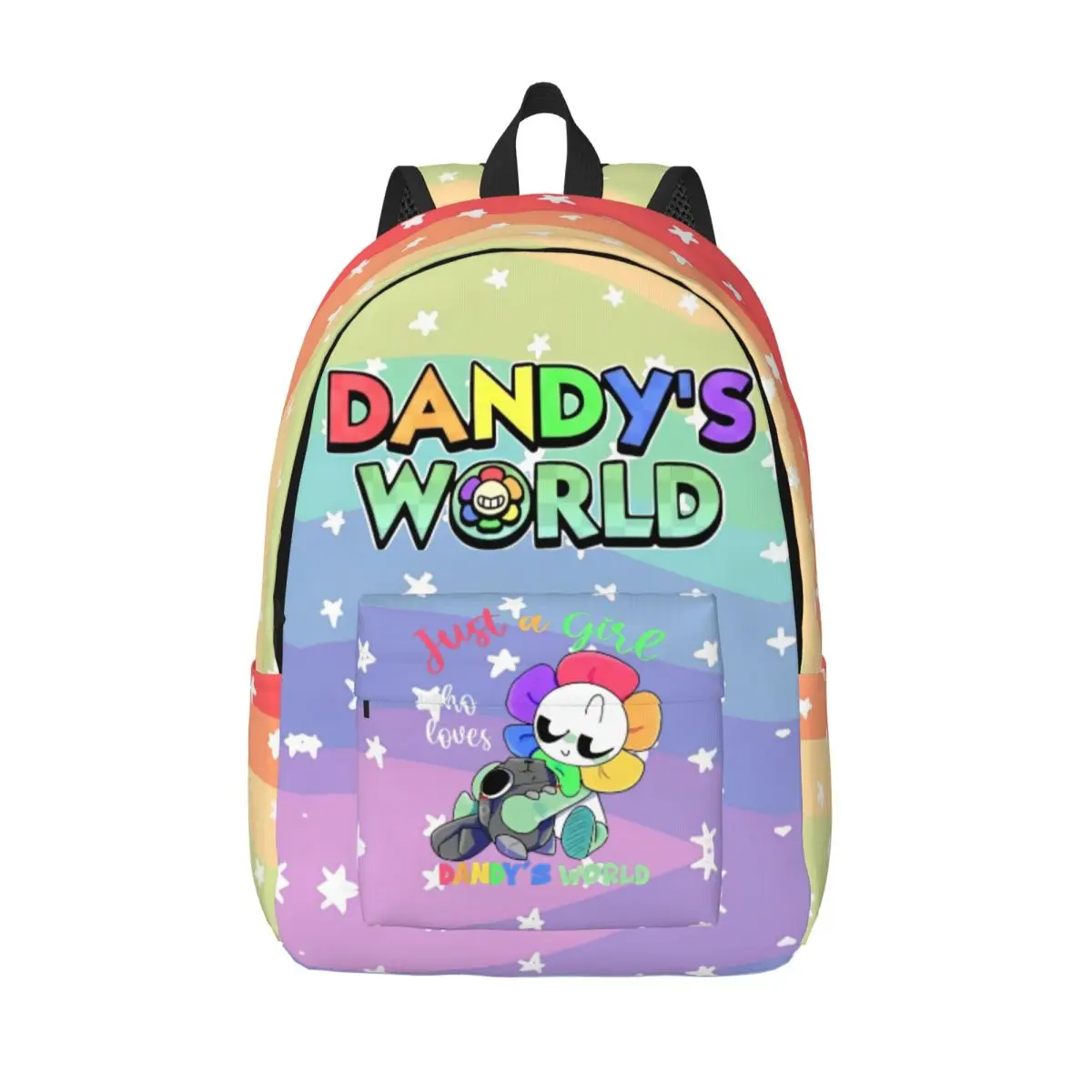 

Dandys World Game Just A Girl Who Love Модный рюкзак Открытый студенческий рабочий рюкзак для мужчин и женщин Студенческие холщовые сумки