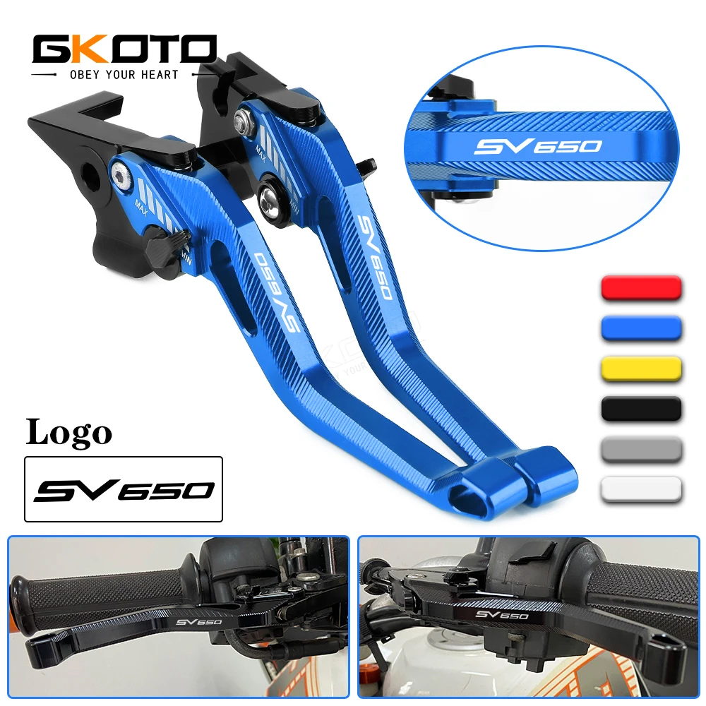 

For Suzuki SV650 SV650X 2016 2017 2018 2019 2020 2021 2022 Motorcycles CNC Aluminum Short Brake Clutch Levers Accessories