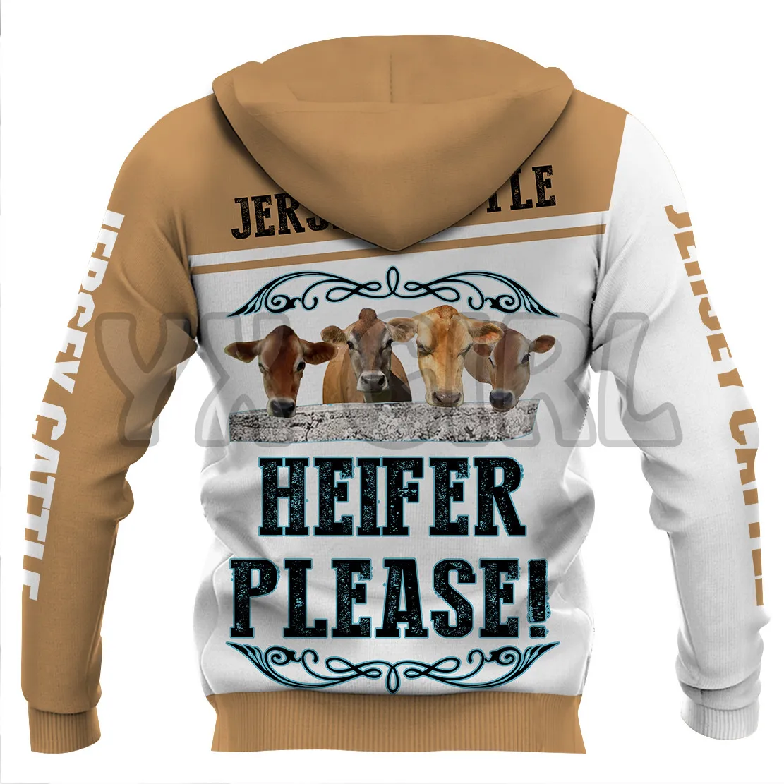Charolais Heifer Please  3D Printed Hoodies  Unisex Pullovers Funny Dog Hoodie Casual Street Tracksuit