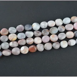 Natural Botswana Agate Oval Loose Beads 15.5