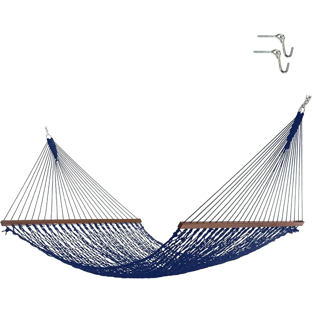 Rope Hammock with Free Extension Chains & Tree Hooks,  450 LB Weight Capacity, 13 Ft. X 60 in Hammocks