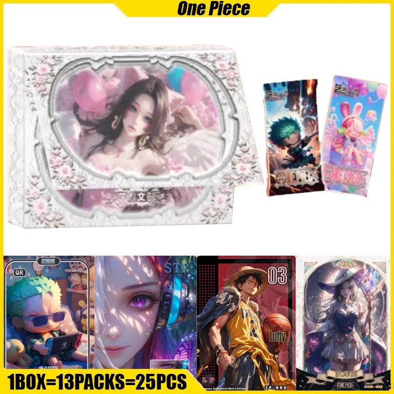 YIYOU Vol.2 One Piece Cards Fantasy World Anime Collection Cards Mistery Box Board Games Toys Birthday Gifts for Boys and Girls