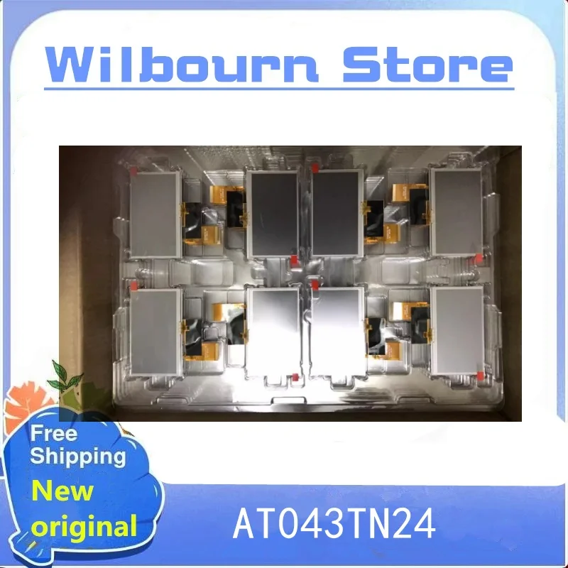 Novo original 32000579 -04 AT043TN24 V.1 AT043TN24 V.7 Tela LCD de 4,3 polegadas 40PIN