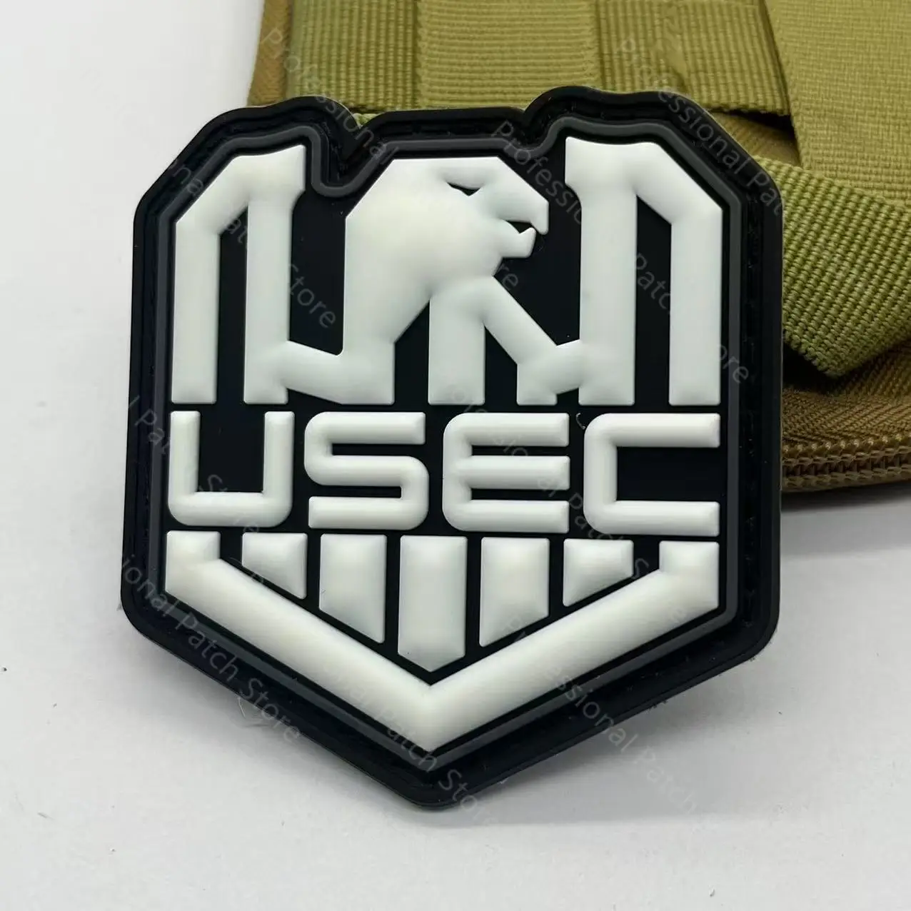 بولي كلوريد الفينيل شارة مطاطية شارة شعار زين الدب الطبي USEC الطائرة بدون طيار الجمجمة المعاقب مشروع شرف الفايكنج بقع التكتيكية مع هوك #4