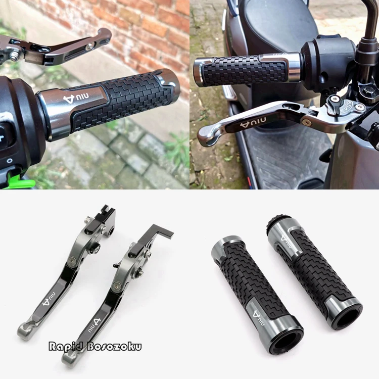 for Niu N1s Nqi U+ Brake Lever Handle Grips (please Note Your Model in Order)