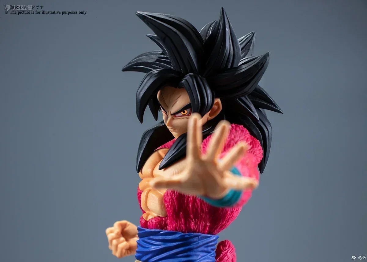 W magazynie 27CM Anime Dragon Ball GT Son Goku Super Saiyan 4 THE GREATEST SAIYAN Model Toy Gift Action Figure Extra Large