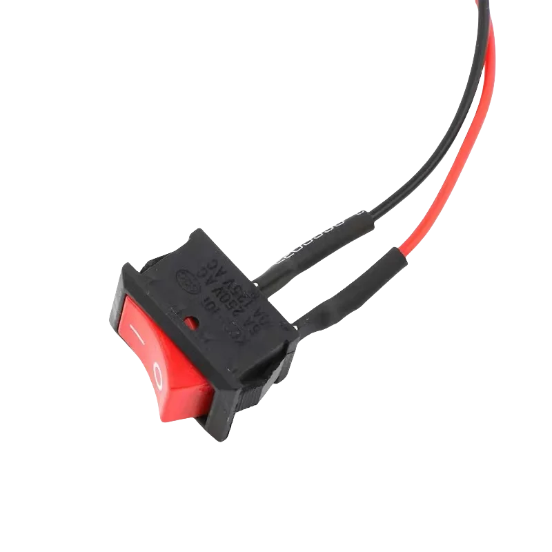 100pcs KCD1 2 Position 3 Position Ship Type Electronic Scale Switch with 10cm Cable