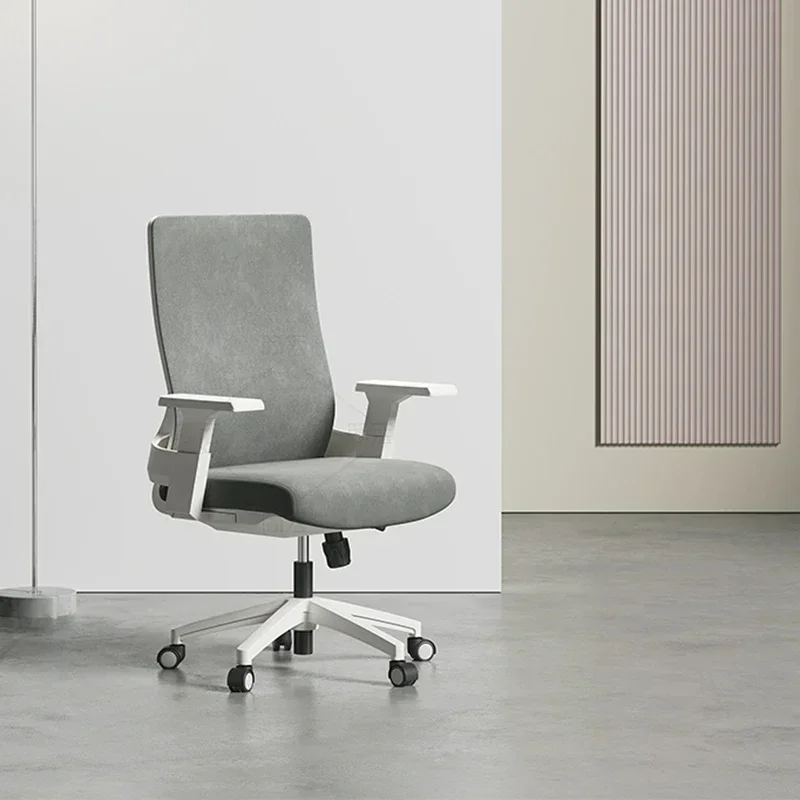 Lumbar Support Design Office Chair Mesh Handle Adjustable Schoolboy Work Chair Lounge Professional Sillas Gamers Home Furnitures