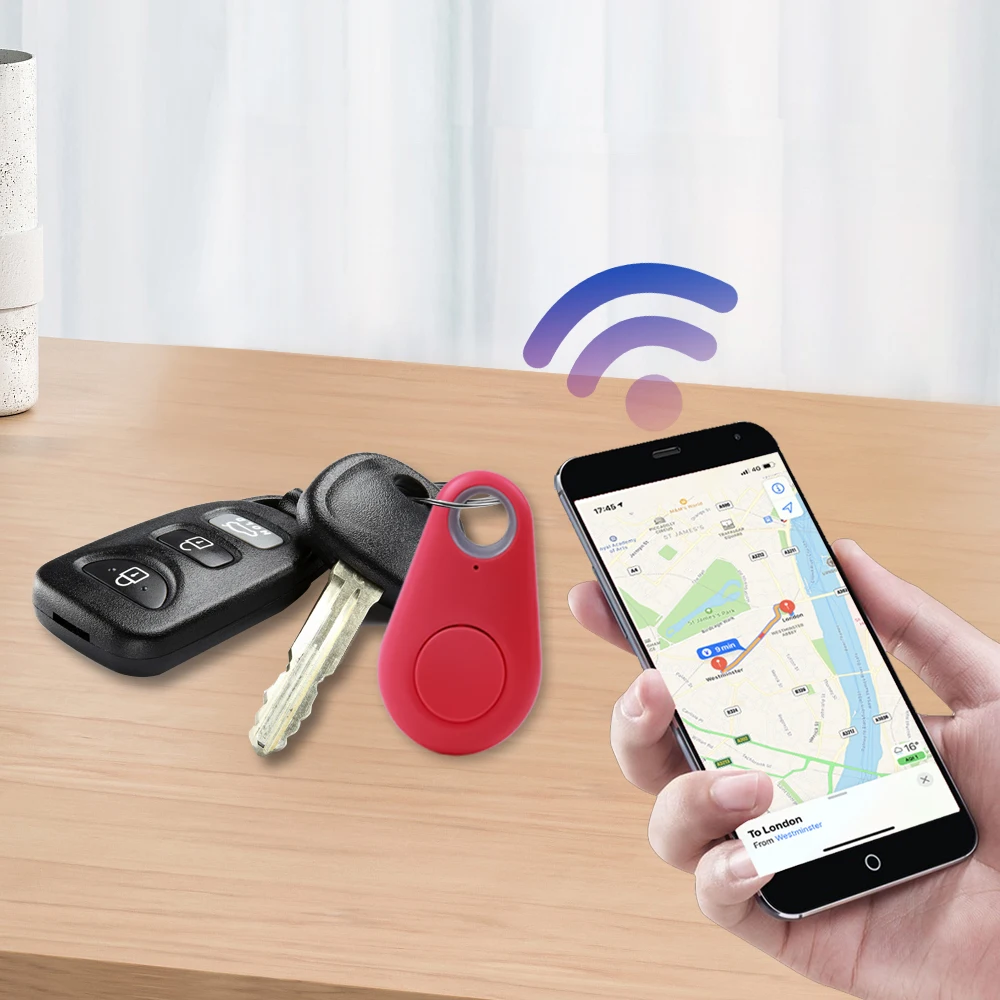 Sleutel Finder Smart Mini Tracker Anti-Verloren Vinder Alarm Draadloze Sleutel Tracker Voor Kinderen Huisdieren Portemonnee Bagage Locator Tracking Apparaat