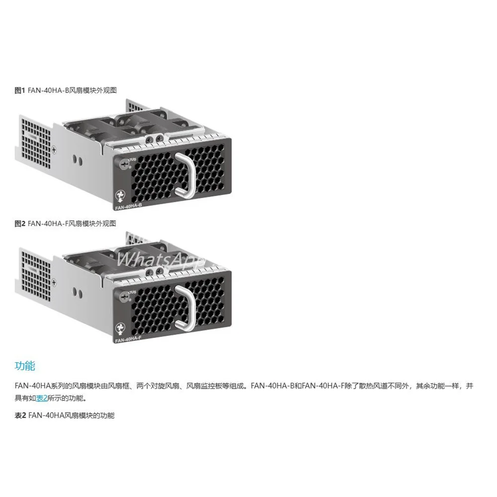 FAN-40HA-B Fan Module 02359097 19000±10%RPM