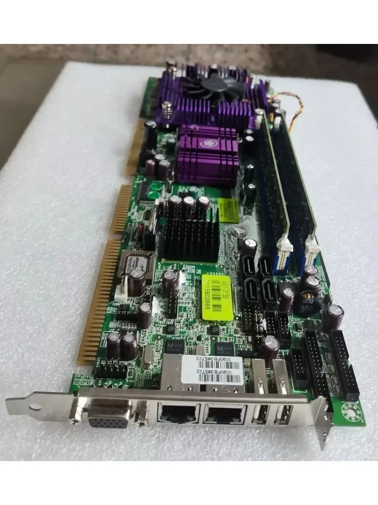 Suitable for ROBO-8777VG2A full-length industrial computer main board dual network port, with CPU memory fan