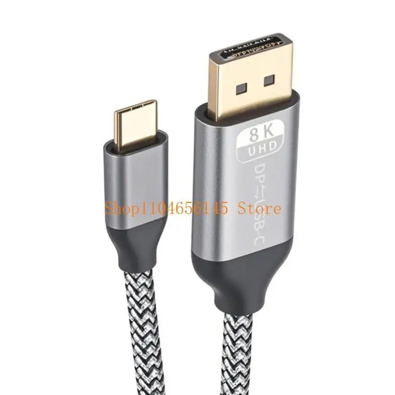 652F USB C To  1.4 Extension Cable  Male to Male  1.4 Cord Support 8K@60Hz Bidirectional