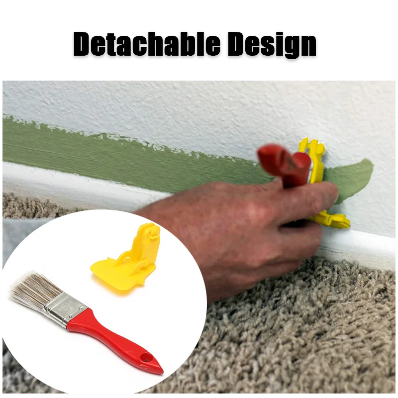 Paint Edger Brush Multifunctional Paint Roller Paint Separation Latex  Wall Paint Brush Corner Paint Brush Home Improvement Tool