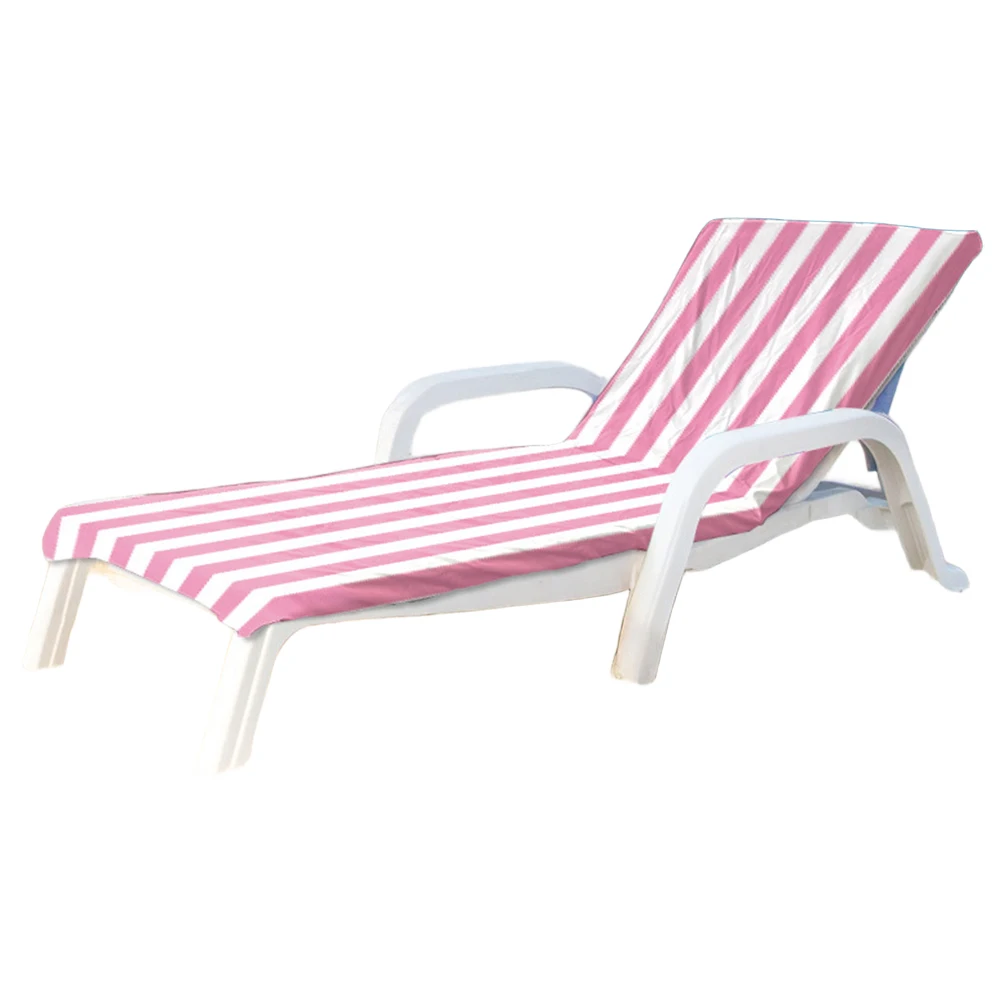 Comfortable Lounge Chair Cover No Sliding Cover 80*160 25cm 31.4*63 9.8inches Beach Chair Cover Ample Coverage
