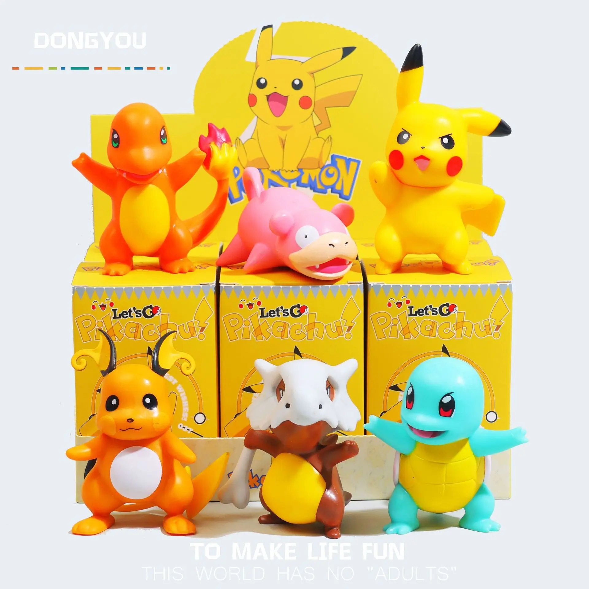 Zweite Generation Elf Handgefertigte Blind Box Pokémon PVC-Figuren Desktop-Dekoration Sammlerstücke Geschenke