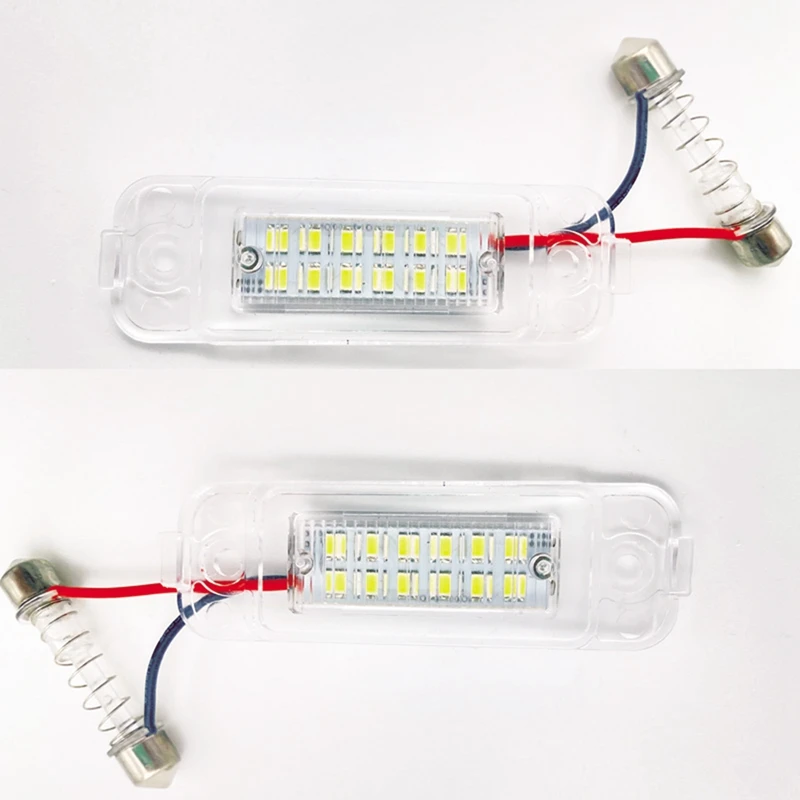 Canbus Error Free LED License Number Plate Light Lamp For Mercedes-Benz M-Class ML X164 W164 W163 W251