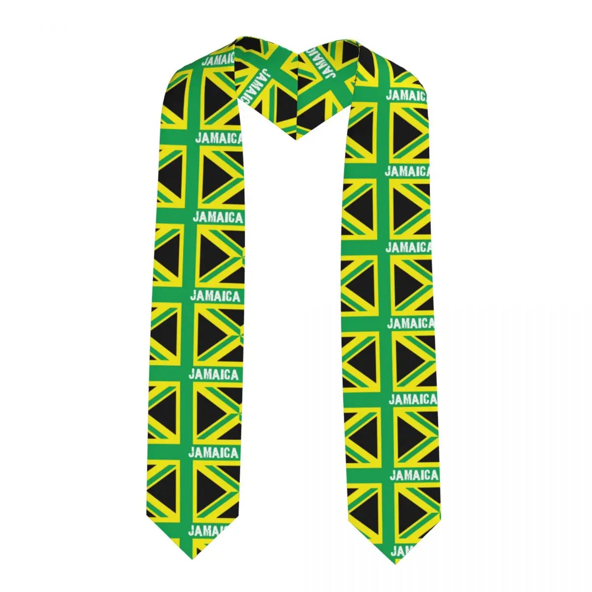 School Student Graduation Stole Jamaica Kingdom Flag Sash Graduate Ceremony Graduation Stole Photo Props