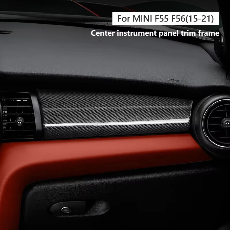 

Center Instrument Panel Trim Frame Interior Accessories Decoration Cover for MINI F55 F56 2015-2021