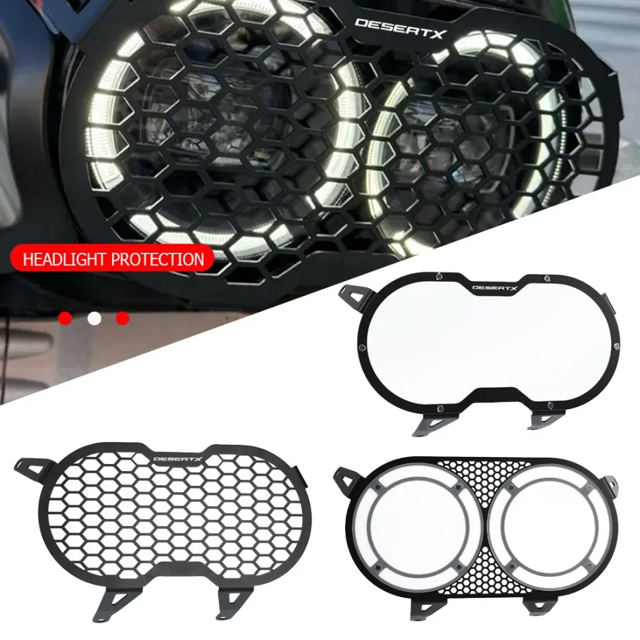 

FOR Ducati DesertX Desert X 2022 2023 Desert-X Headlight Protection Grille Headlight Protector Cover Headlight Guard DesertX